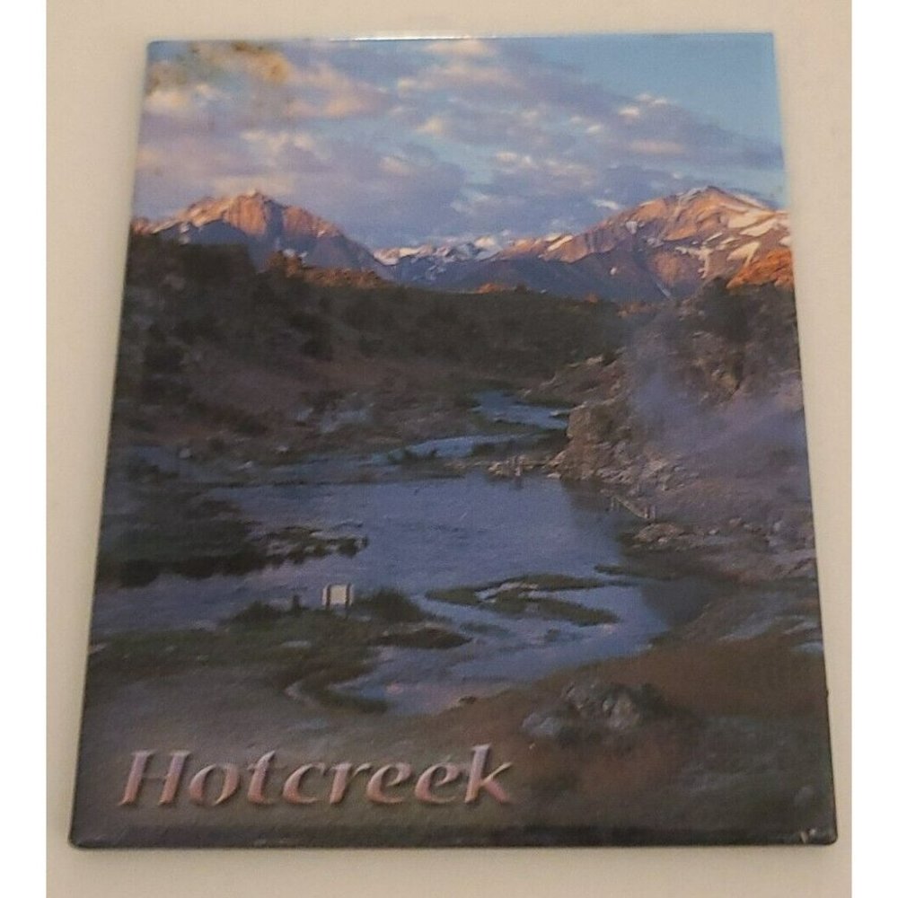 Hotcreek - Mammoth Lake California Souvenir Refrigerator Magnet